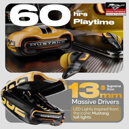 GOBOULT Mustang Torq Wireless in Ear Earbuds with 60H Playtime