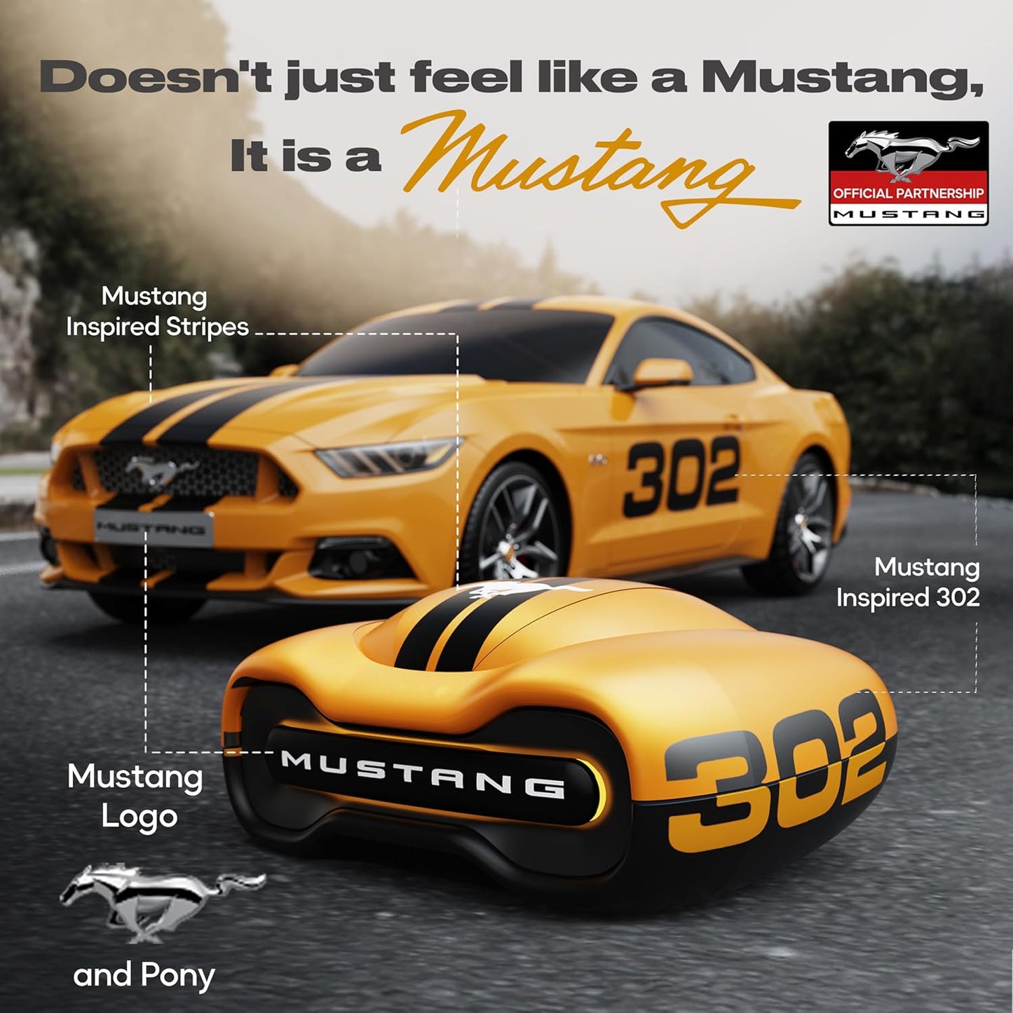 GOBOULT Mustang Torq Wireless in Ear Earbuds with 60H Playtime