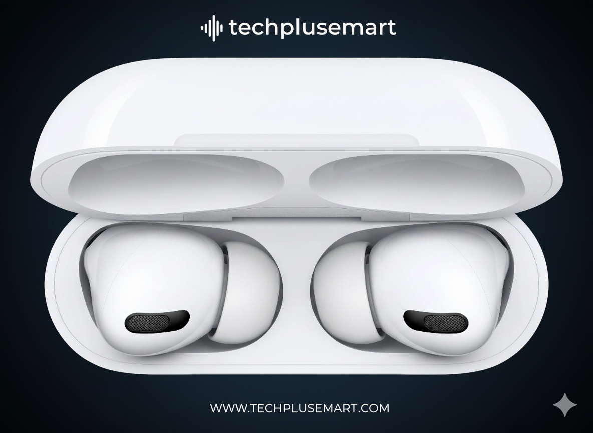 Techplusemart Pro (2nd generation) with 100% Active Noise Cancellation72H Battery, 100% Hassle-Free 6 Month Warranty