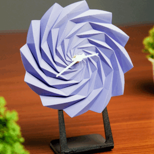 TECHPLUSEMART “Twist Bloom” Desk Clock